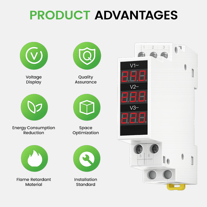 Three Phase Energy Meter